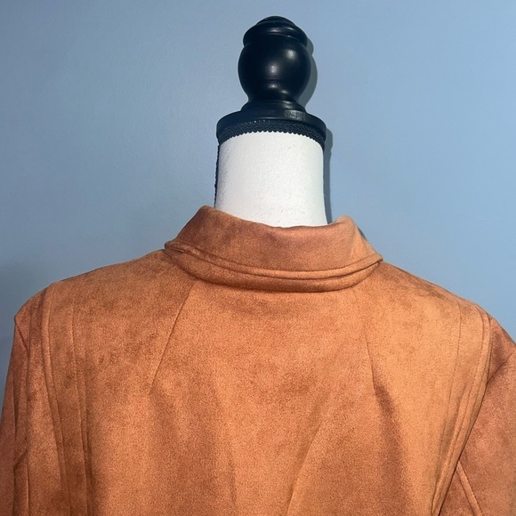 brown zip up jacket - Picture 4 of 5